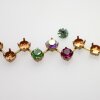 8 mm Kesselkette aus Rohmessing für Swarovski Kristalle – DIY-Kette und Armband – Passend für 8 mm Chatons/Rivoli