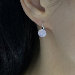 Elegant 8mm Earrings with Swarovski Crystals in Brilliant Cut – Handmade Jewelry