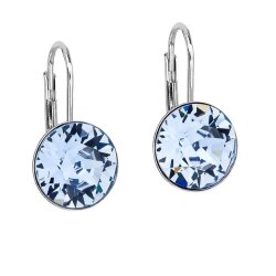 Elegant 8mm Earrings with Swarovski Crystals in Brilliant Cut – Handmade Jewelry