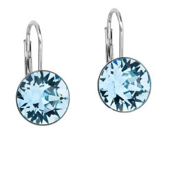 Elegant 8mm Earrings with Swarovski Crystals in Brilliant Cut – Handmade Jewelry