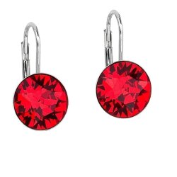 Elegant 8mm Earrings with Swarovski Crystals in Brilliant Cut – Handmade Jewelry