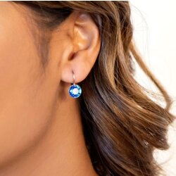Elegant 8mm Earrings with Swarovski Crystals in Brilliant Cut – Handmade Jewelry