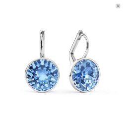 Elegant 8mm Earrings with Swarovski Crystals in Brilliant Cut – Handmade Jewelry