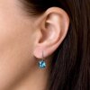 Elegant 8mm Earrings with Swarovski Crystals in Brilliant Cut – Handmade Jewelry