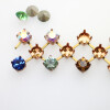 8 mm Kesselkette aus Rohmessing für Swarovski Kristalle – DIY-Kette und Armband – Passend für 8 mm Chatons/Rivoli