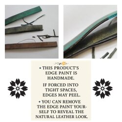 1 m Flaches Lederband für DIY 10x2 mm Schmuckzubehör, Bastelbedarf