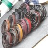 1 m Flaches Lederband für DIY 10x2 mm Schmuckzubehör, Bastelbedarf