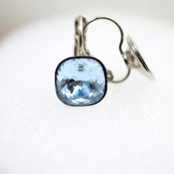 Ohrring-Fassung 10 mm für Swarovski 4470 Cushion...