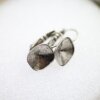 Ohrring-Fassung 10 mm für Swarovski 4470 Cushion Square Stein