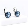 Ohrringe Mit 14 mm Rivoli Swarovski Stein Damen Ohrringe Ohrschmuck