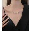 Unisex Minimalistische 18K vergoldete Kreuzanhänger-Halskette – Wasserfester und eleganter Schmuck für Damen und Herren
