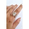 Ring Setting for Navette 15x7 mm – Compatible with Swarovski 4200, for Stones and Crystals