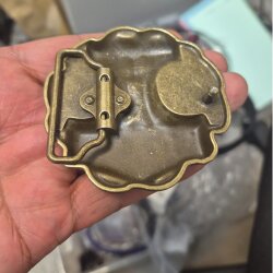 Wikinger Thors Hammer Gürtelschnalle, Antik Messing Mjölnir Schnalle, Keltische Knoten, Mittelalter Viking Gürtel