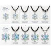 Swarovski 6704 Snowflake Crystal AB Anhänger – 20 mm, 25 mm, 30 mm, 35 mm