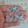 Swarovski 6704 Snowflake Crystal AB Anhänger – 20 mm, 25 mm, 30 mm, 35 mm