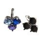 Earring setting for 8 mm Chatons Swarovski Crystals