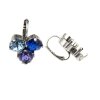 Earring setting for 8 mm Chatons Swarovski Crystals