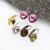 Earring setting for 10 mm Rivoli Swarovski and Preciosa crystals