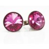 Stud Earring setting for 10 mm Rivoli Swarovski Crystals