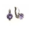 Earring setting for 8 mm Chatons Swarovski Crystals