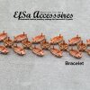 Bracelet setting for 8 mm Chatons Swarovski Crystals and 4200, 15x7 mm