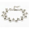 Zigzag Bracelet empty cupchain for 6 mm Chatons Swarovski Crystals