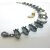 Bracelet empty cupchain setting for 15x7 mm Navette Swarovski Crystals