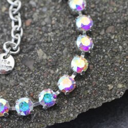 Bracelet setting for 6 mm Chatons Swarovski Crystals