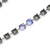 8 mm Empty cup chain necklace for Swarovski and Preciosa Crystals ss39 Antique Silver