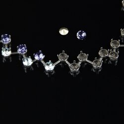 Ketten Fassung für 6 mm Chatons Swarovski Stein