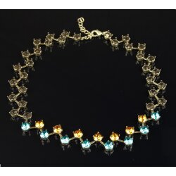 Ketten Fassung für 6 mm Chatons Swarovski Stein
