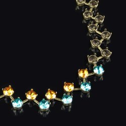 Ketten Fassung für 6 mm Chatons Swarovski Stein