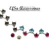 necklace setting for 6 mm Chatons Swarovski Crystals