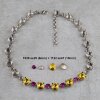 necklace setting for 6 mm Chatons Swarovski Crystals and 1122, ss47 (10 mm)