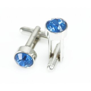 Cufflink setting for 8 mm Chatons Crystals