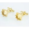 Cufflink setting for 12 mm Princess Square Swarovski Crystals