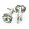 Cufflink setting for 14 mm Rivoli Swarovski Crystals