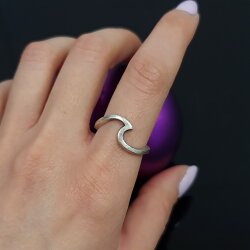 Wave Ring Wave Ring Silver Sea Ring