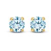 Stud Earring setting für 8 mm Chatons, Rivoli Swarovski Crystals
