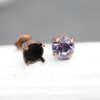 Stud Earring setting für 8 mm Chatons, Rivoli Swarovski Crystals