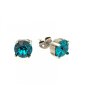 Stud Earring setting für 8 mm Chatons, Rivoli Swarovski Crystals