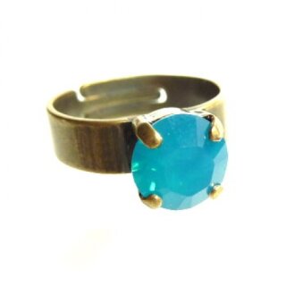 Ring Fassung fr 8 mm Chatons, Rivoli Swarovski Stein