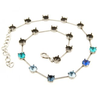 Ketten Fassung fr 8 mm Chatons Swarovski Stein