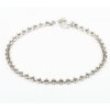 Empty cupchain necklace for 6 mm Princess Square Swarovski Crystals