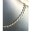 Empty cupchain necklace for 6 mm Princess Square Swarovski Crystals