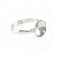 16 mm Ring setting for 8 mm Rivoli Swarovski Crystals