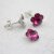 Stud Earring setting for 10 mm Flower Swarovski Crystals