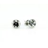 Stud Earring setting for 4 mm Chatons Swarovski Crystals