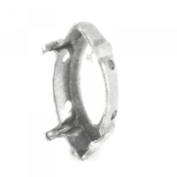 Sew-on settings for Swarovski Crystals 15x7 mm Navette...
