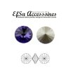 20 pcs 5 mm Rivoli Swarovski Crystals